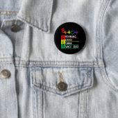 Seit 1865 jede Kette brechen Juneteenth Freiheit Button (Beispiel)