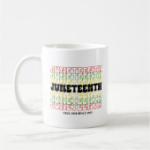 Seit 1865: Retro Juneteste frei-ish Kaffeetasse (Links)