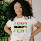 Seit 1865: Retro Juneteste frei-ish T-Shirt