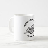 Seit 1941 Logo der Bahn II Kaffeetasse (Vorderseite Links)