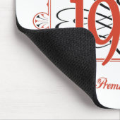 Seit 1956 (Red&Black) Mousepad (Ecke)