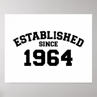 Seit 1964 poster