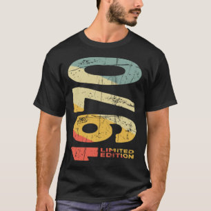 Seit 1970 Jahr 1970 Geburtshilfe Vintage Ästhetik T-Shirt