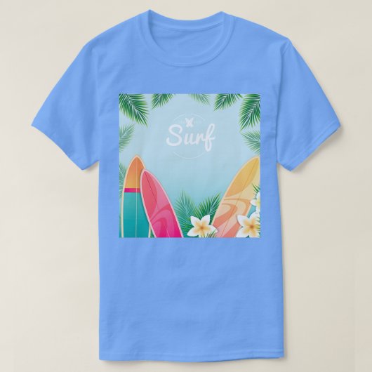 Seit 1970 Surf T-Shirt (Design vorne)