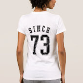 Seit 1973 T-Shirt (Rückseite)