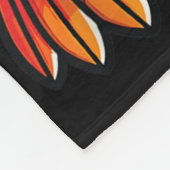 Seit 1975 bedient Badminton Lover 50. Geburtstag Fleecedecke (Ecke)