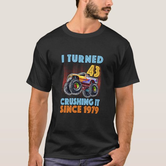 Seit 1979 43. Geburtstag B T-Shirt (Vorderseite)