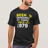 Seit 1979 schwingt mir der Metalldetektor H T-Shirt (Vorderseite)