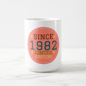 Seit 1982 Limitierte Auflage Kaffeetasse (Mittel)