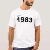 Seit 1983 T-Shirt (Vorderseite)