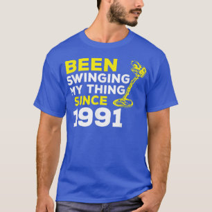 Seit 1991 schwingt die Sonne meine Sache mit Metal T-Shirt