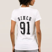Seit 1991 T-Shirt (Rückseite)