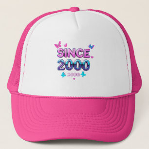 SEIT 2000 - Y2K Retro ästhetische Typografie Desig Truckerkappe