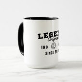 Seit 2001 tasse (Vorderseite Links)