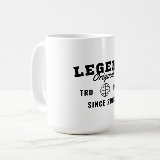 Seit 2002 kaffeetasse (Vorderseite Links)