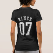Seit 2007 T-Shirt (Rückseite)
