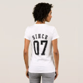 Seit 2007 T-Shirt (Schwarz voll)
