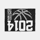 Seit 2014 Geburtstag Bysketbyll Limited Edition 20 Fleecedecke (Vorderseite (Horizontal))