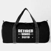 Seit 2019 müde - Ihr Jahr individuell gestalten! Duffle Bag (Rückseite)