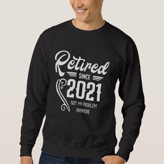 Seit 2021 nicht mehr mein Problem Vintag Sweatshirt (Vorderseite)
