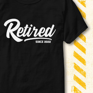 Seit 2022 im Ruhestand Minimal Klassischer Ruhesta T-Shirt