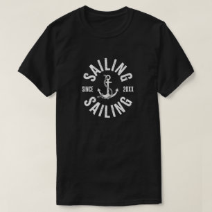 Seit 20XX Segeln T-Shirt