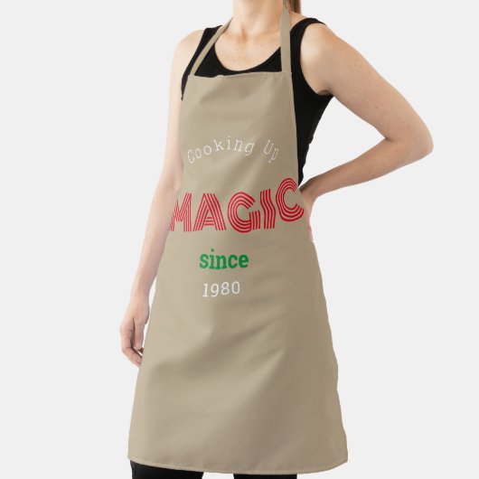Seit damals Magie kochen Schürze (InSitu)