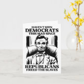 Seit den Republikanern F Karte (Gelbe Blume)