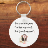 Seit der Besitzerin von Ratten... Schlüsselanhänger (Vorderseite)