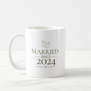 Seit der Heirat Verheiratet Minimal Couple Kaffeetasse
