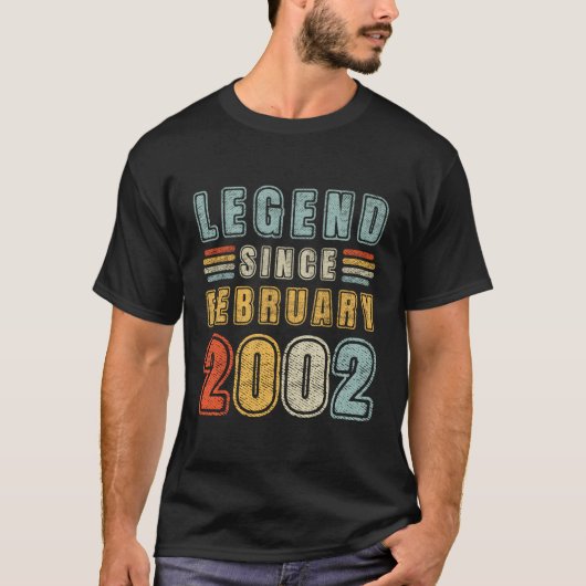 Seit Februar 2002 21 T-Shirt (Vorderseite)