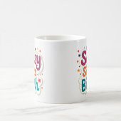 Seit Geburt Frech Lustiger Kaffeebecher Kaffeetasse (Mittel)