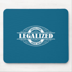 Seit Green Card Geschenk legalisiert Mousepad