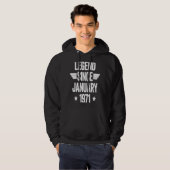 Seit Januar 1971 1 Hoodie (Vorne ganz)