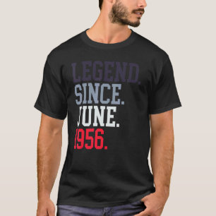 Seit Juni 1956 für Männer Frauen Juni 1956 T-Shirt