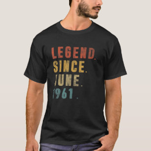 Seit Juni 1961 60. Geburtstag für 60 Jahre T-Shirt