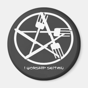 Seitan Anbetungs-Magnet Magnet