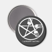 Seitan Worship Magnet (Vorderseite/Rückseite)