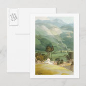 Seite, 1786 (w/c mit Stift und Tinte über Graphit) Postkarte (Vorne/Hinten)