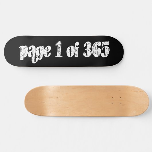 Seite 1 von 365 skateboard (Horizontal)