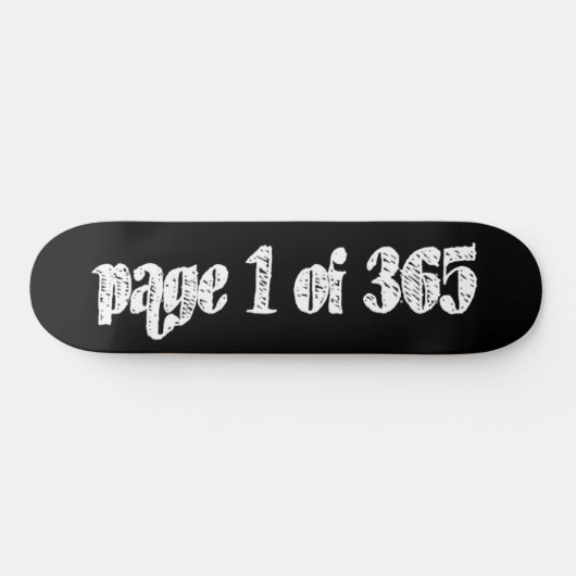 Seite 1 von 365 skateboard (Horizontal)