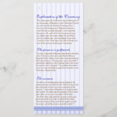 Seite 2/5 Griechisch-orthodoxe Kirche Taufprogramm Programm (Vorderseite)