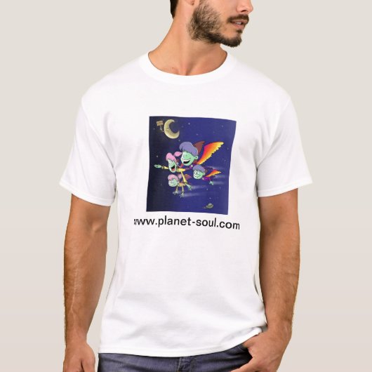 Seite 3, www.planet-soul.com T-Shirt (Vorderseite)