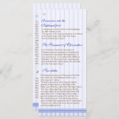 Seite 4/5 Griechisch-orthodoxe Kirche Taufprogramm Programm (Vorne/Hinten)