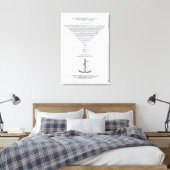 Seite "Adages of Erasmus" Leinwanddruck (Insitu (Schlafzimmer))