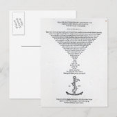 Seite "Adages of Erasmus" Postkarte (Vorne/Hinten)
