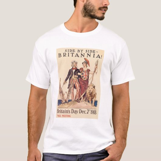 "Seite an Seite - Britanien" T-Shirt (Vorderseite)