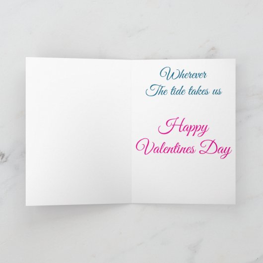 Seite an Seite Karte (Innenseite)