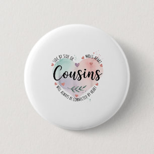 Seite an Seite oder Meilen, die Cousin immer Button