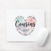 Seite an Seite oder Meilen, die Cousin immer Mousepad (Mit Mouse)